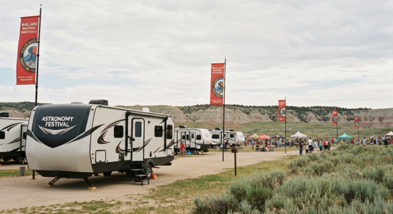 RV rental for Badlands National Park Astronomy Festival near Black Hills SD