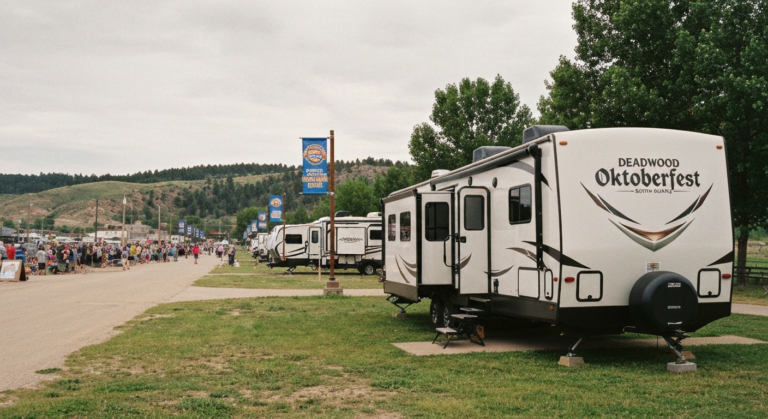 RV rental for Deadwood Oktoberfest near Black Hills SD