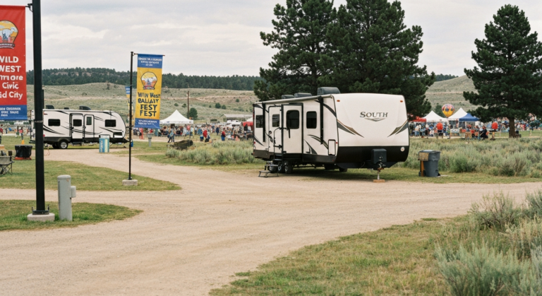 RV rental for Wild West Balloon Fest near Black Hills SD