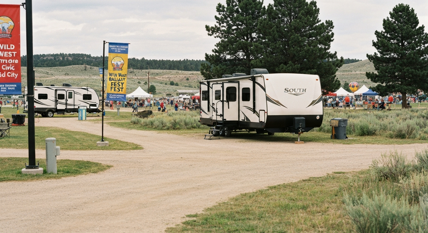RV rental for Wild West Balloon Fest near Black Hills