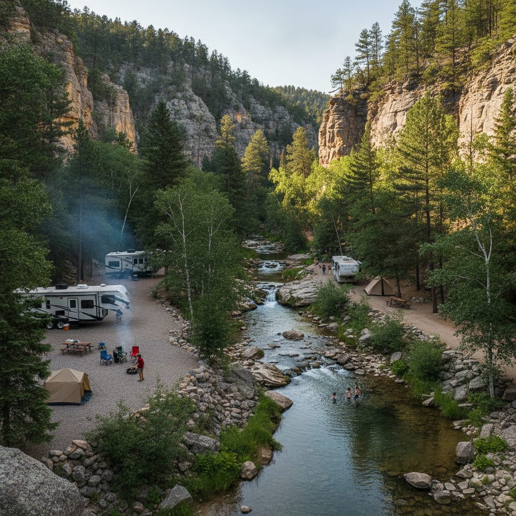 Spearfish Canyon Resort Campground — Spearfish, SD